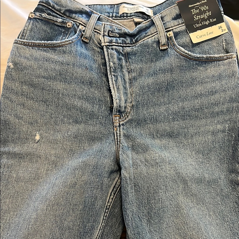 Abercrombie & Fitch Women's Blue Jeans